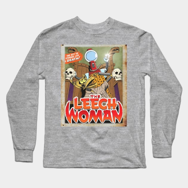 Mystery Science Rusty Barn Sign 3000 - The Leech Woman Long Sleeve T-Shirt by Starbase79